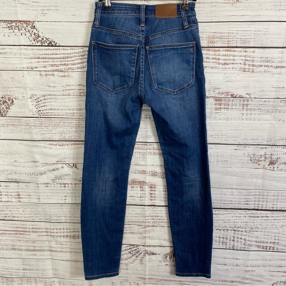 MADEWELL CURVY HIGH RISE SIZE 24p ANKLE / CROPPED SKINNY JEANS - Picture 3 of 9